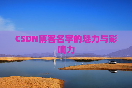 CSDN博客名字的魅力与影响力